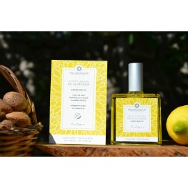 Huile de soin corporelle bio 100ml  à l'amande et citron